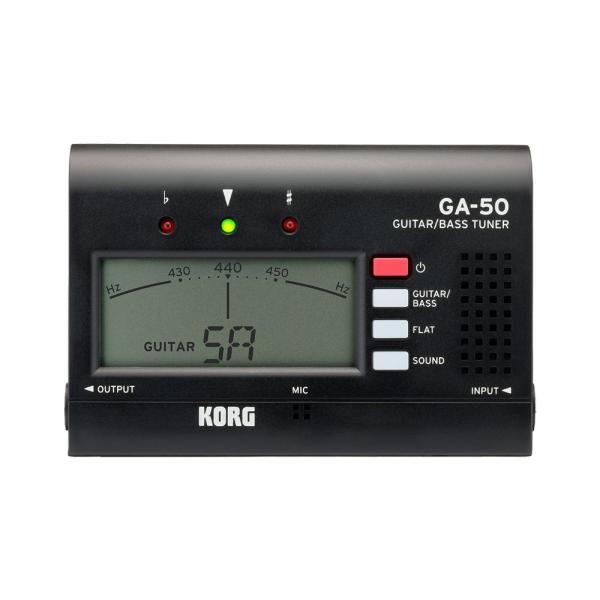 他サイト： コルグ チューナー ギター用 KORG GA-50 BK ギターチューナー ベース チューナーの商品画像