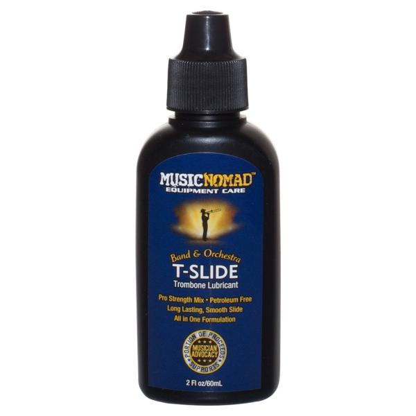 MUSIC NOMAD MN704 T-SLIDE トロンボーン用スライドオイル。トロンボーン用スライドオイル。ミュージックノマドのT-スライドは独自に配合された水と合成オイルの混合乳液です。サビや腐食を防ぎ、無臭で石油は使用していません。...