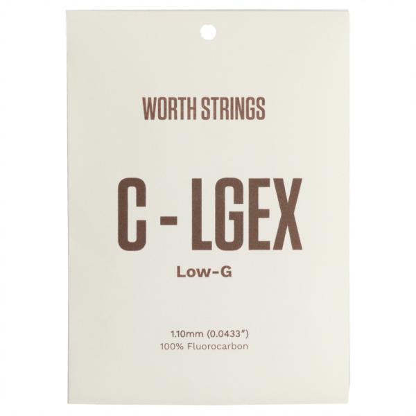 Worth Strings C-LGEX Low-G EX 単品 ウクレレ弦 バラ弦※Low-G弦1本のみの販売です。セットではございませんのでご注意ください。釣り糸などで使用される「フロロカーボン」と呼ばれる素材を使った Worth （ワ...