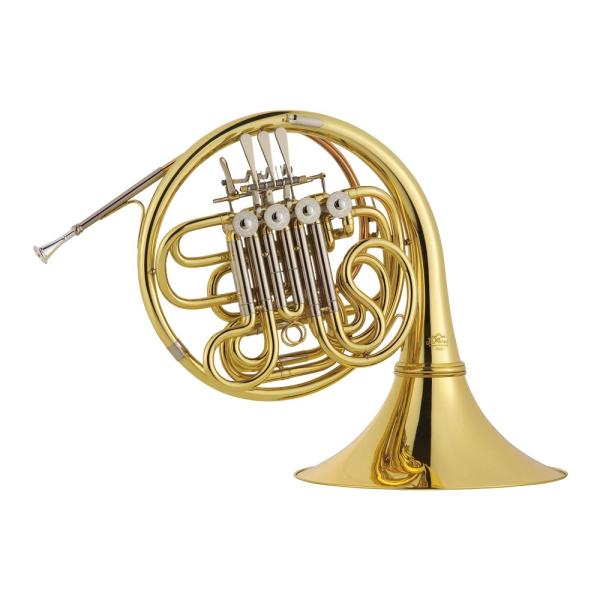 全音 ZEN-ON ゼンオン ZFH850 フレンチホルン F/B♭フルダブル ブラス ラッカー仕上げ  ブラス管体にラッカー仕上げのモデル。 B♭-F 両方の音域を合わせ持つホルンのスタンダード フルダブルモデルです。  管体：真鍮 調子...