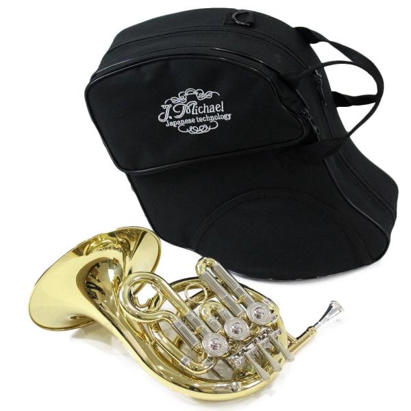 全音 ZEN-ON ゼンオン ZPFH500 ポケットホルン ブラス ラッカー仕上げ  ブラス管体にラッカー仕上げのモデル。 コンパクトで持ち運びに便利なサイズ。持ち替え用にオススメのモデルです。  管体：真鍮 調子：HighB♭シングル ...