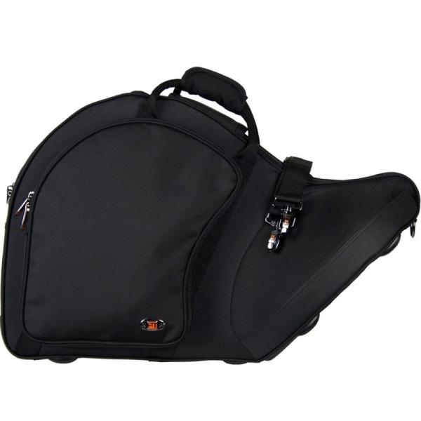 ※画像はサンプルとなります、画像は同モデルの別個体画像となります、お届けさせていただく商品とは多少色味などが異なる場合がございます。あらかじめご了承ください。  PROTEC PB-316CT Black ホルン用セミハードケース  ホルン...