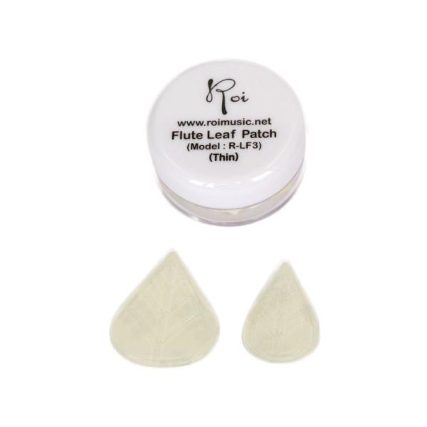 Roi R-LF3 フルート用 シリコン製 リーフ型 滑り止めパッチ 1.0mm 白ケースロイからフルート用のすべり止めパッチ「フルートリーフパッチ」が登場しました。シリコン素材を使用し、葉っぱをモチーフにしたデザインを採用しています。両面...