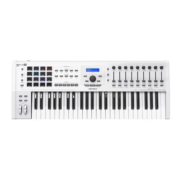 他サイト： MIDIキーボード 49鍵 アートリア ARTURIA KeyLab 49 MKII White Analog Lab/Ableton Live/Piano V 同梱 ハイブリッドシンセサイザー 49鍵盤 キーラボの商品画像