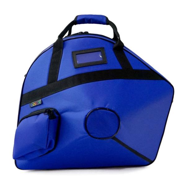 ベルカット専用に作られたケースです。硬質グラスファイバー製で内面の特殊加工により、わずか2,200gの軽さで大人が座っても大丈夫な強度を実現。本体の上にベルが重なる設計で大変コンパクトに収納できます。小物入れ付きです。