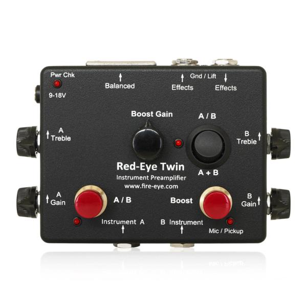 Red-Eye Twin Instrument Preamplifier