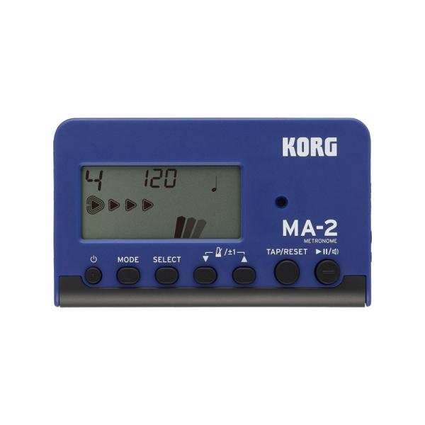 メトロノーム コルグ KORG MA-2 BLBK METRONOME 小型 電子 メトロノーム カード型 ドラム 練習  KORG MA-2 BLBK METRONOME メトロノームさらに見やすく、聞き取りやすく。管弦楽器のニュー・スタ...