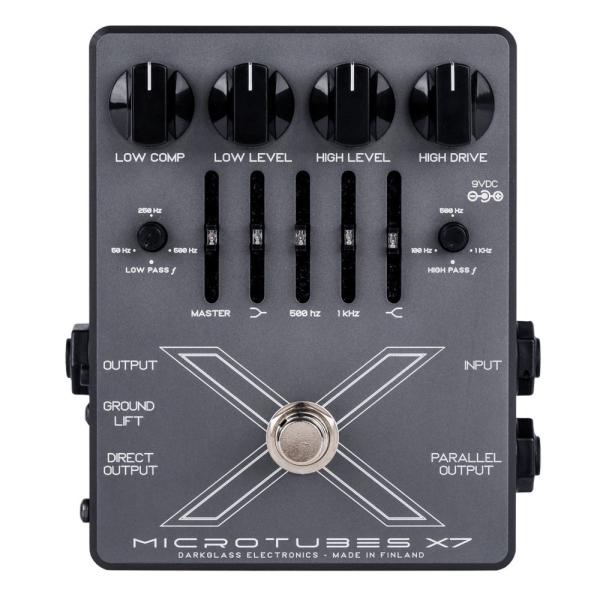 ダークグラス Darkglass Microtubes X7 ベース用ディストーション プリアンプ DI エフェクター