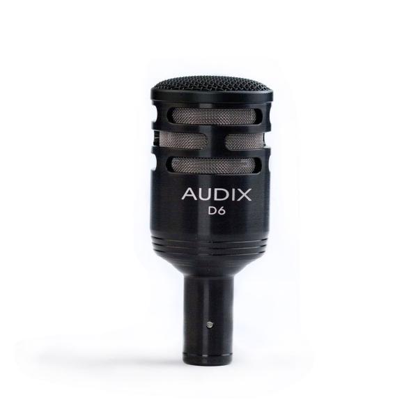 オーディックス マイク AUDIX D6 楽器用ダイナミックマイク ドラム パーカッション 打楽器 マイクロフォン