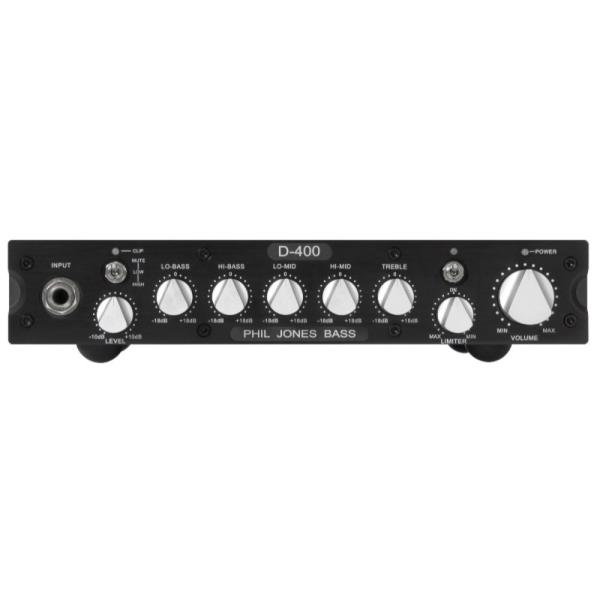 PHIL JONES BASS D-400 Black 小型ベースアンプヘッド