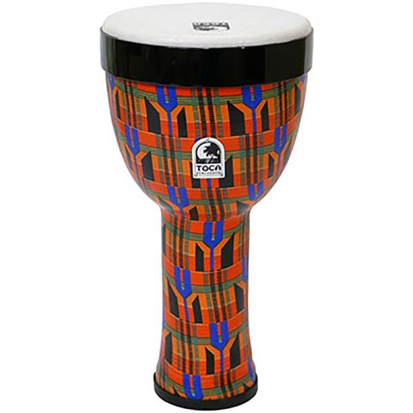 TOCA TF2ND-8K FREESTYLE II 8in NESTING DJEMBE KENTE ジャンベ 8インチ演奏をいつでもどこでも、楽しんで頂けるNesting Djembes。TOCA Freestyle Ｄjembes の...