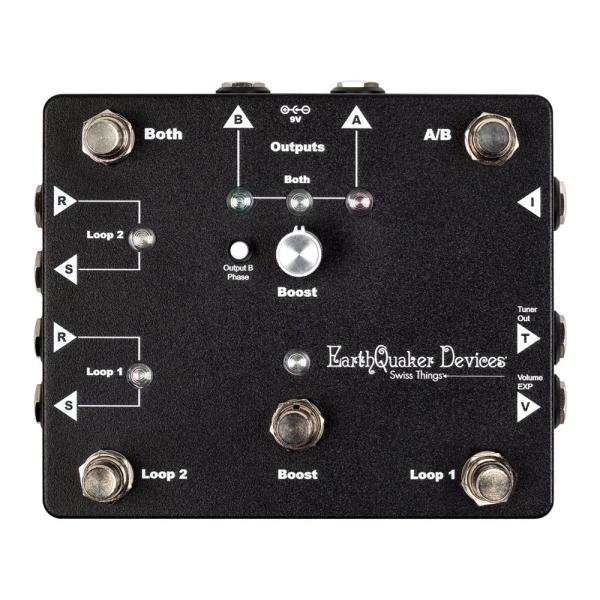 EarthQuaker Devices アースクエイカーデバイセス EQD Swiss Things エフェクトループ スイッチャー