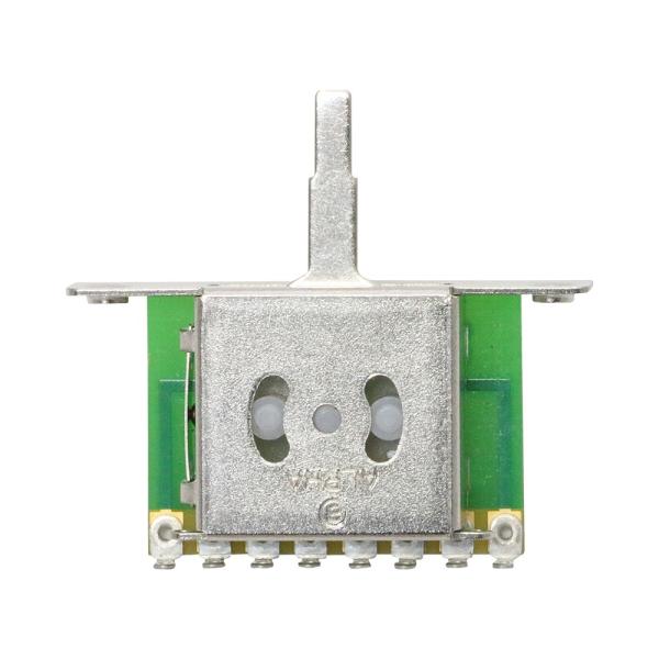 アルファ ギター スイッチ ALP-5W 5WAY レバースイッチ Alpha。※ギターパーツの取り扱いには、相応の技術と知識が必要になります。自己責任にて取り扱い可能な方のみ、ご検討下さい。取り付け時に起った、楽器及びパーツの破損・損傷等...