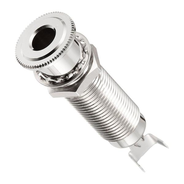 他サイト： スカッド ギタージャック EP-JACK ロングタイプ ニッケル ストレートジャック ギターパーツ SCUDの商品画像