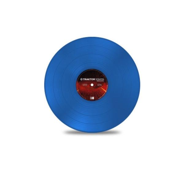 NATIVE INSTRUMENTS TRAKTOR SCRATCH Pro Control Vinyl Blue MK2 コントロールバイナル