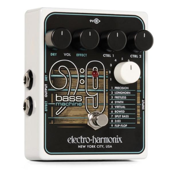 ギターシンセサイザー ELECTRO-HARMONIX BASS 9 Bass Machine ベースサウンド ギターシンセ エフェクター ギターエフェクター