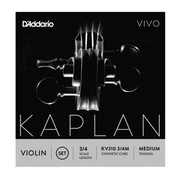 ダダリオ バイオリン 弦 セット 3/4 スケール KV310 3/4M Kaplan Vivo