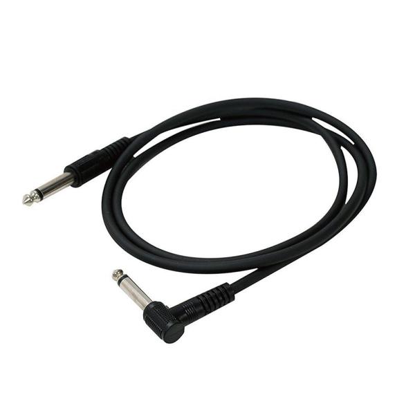 パッチケーブル 1m SL キクタニ KIKUTANI P-100。リーズナブルなパッチケーブルSLプラグの長さ1mのパッチケーブルです。カラーはブラック、ケーブル径は5mmφです。Specコード：パッチコードカラーバリエーション：ブラック...