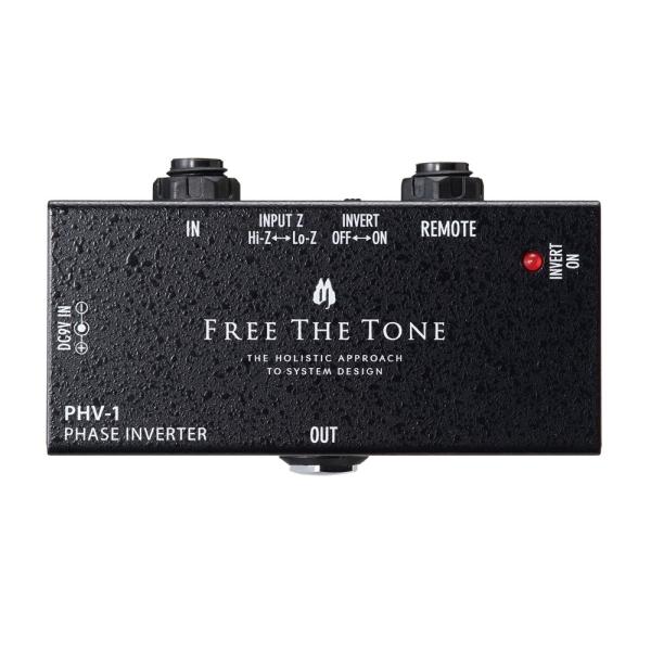 Free The Tone PHV-1 PHASE INVERTER インバーターPHASE INVERTER PHV-1は、エフェクターやアンプの位相を反転させる機器です。入力された信号の位相が正相の場合は逆相に、逆相の場合は正相に変換し...