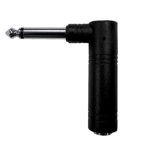 Tech RA-29 モノラルフォンオス L型 変換プラグストレートモノラルフォン端子をL字端子として使いたい時にお勧め！ギターやアンプなどストレートジャックだと接続しづらい時などにお使い頂けます。マイクの延長プラグとしてもお使い頂けます。...