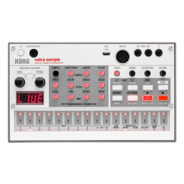 KORG volca sample 2 デジタルサンプルシーケンサー