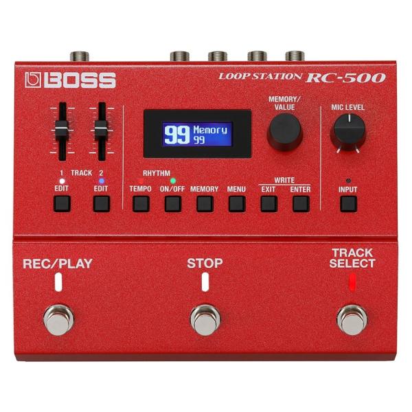 BOSS エフェクター ルーパー RC-500 Loop Station 2トラックルーパー ギターエフェクター ループマシン ループステーション