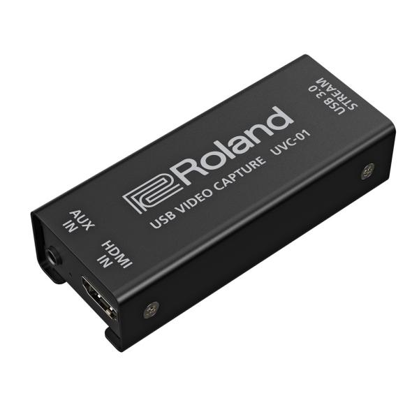 Roland UVC-01 USB VIDEO CAPTURE ビデオキャプチャークリエイター、ミュージシャン、ゲーマー、そして企業、学校など、ライブ配信は世界中の人々とコミュニケーションを取るうえで非常に有効な手段です。UVC-01とRo...