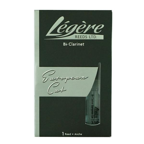 他サイト： レジェール リード B♭ クラリネット ヨーロピアンカット BBES3.50 European Cut [3 1/2] 1枚入り 強度3.5 B♭クラリネットリード Legereの商品画像