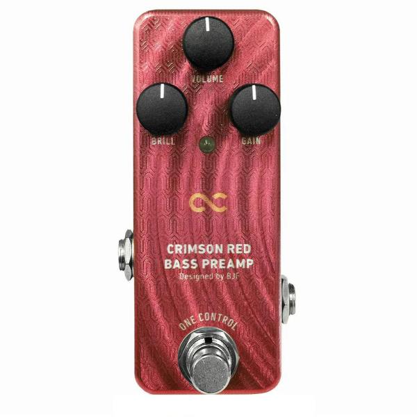 ベースプリアンプ ワンコントロール One Control Crimson Red Bass Preamp プリアンプ ベース