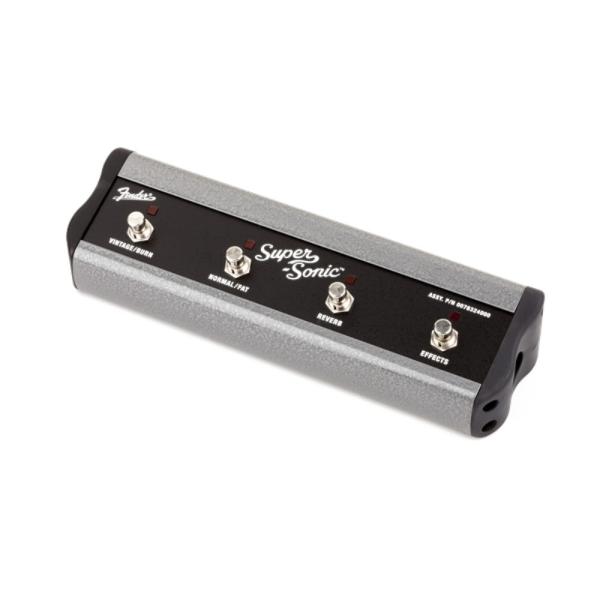 tF_[ Fender 4-Button Footswitch Amp Voicing Channel FX Loop Bypass Reverb (No Cable) tbgXCb`