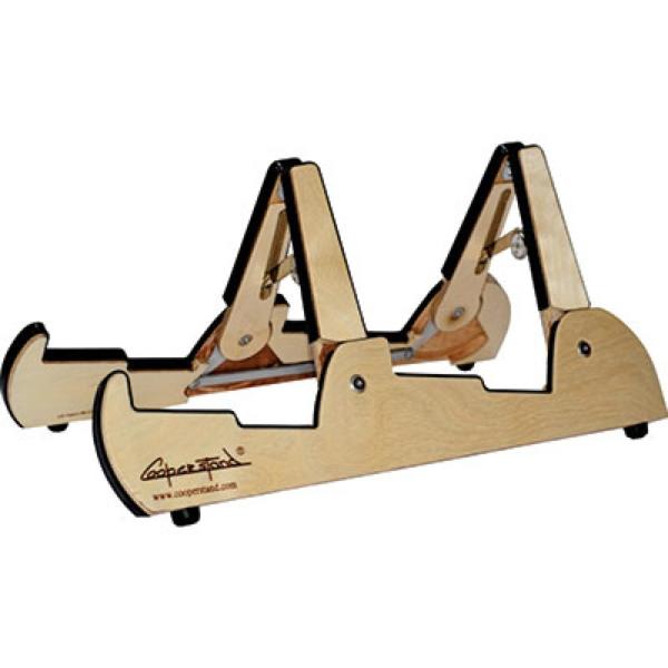 Cooperstand ギタースタンド 折りたたみ式 木製 PRO TANDEM CooperStand 折りたたみ式木製 2本まで置けるギタースタンド Pro