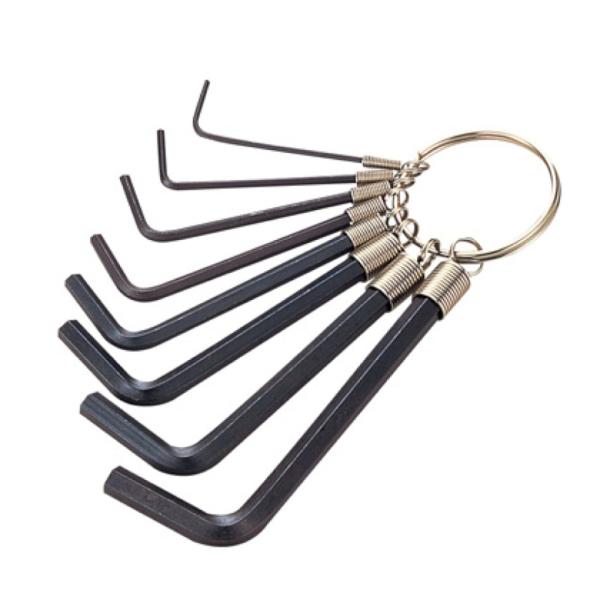 他サイト： ギター工具 KIKUTANI SY-01 六角レンチ ミリ規格 8本セット リングホルダー付きの商品画像