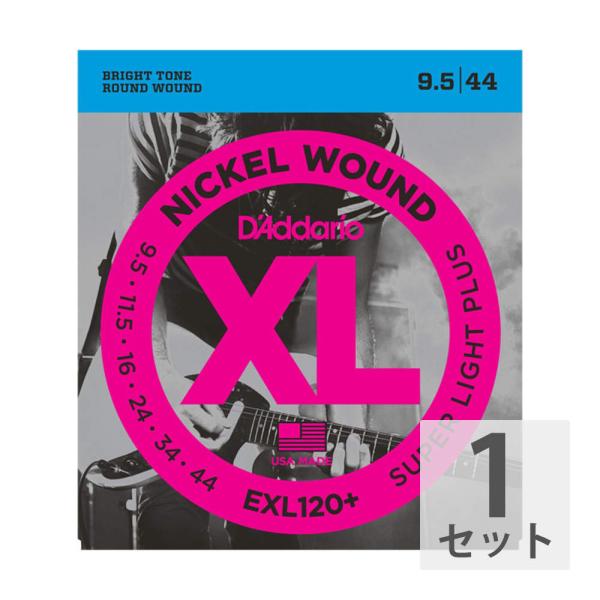D'Addario EXL120+ エレキギター弦XL Nickel Round Wound独特なブライトサウンド、素晴らしいイントネーション。世界中のミュージシャンからの圧倒的な支持を誇る、言わずと知れたエレキ弦のスタンダード。EXL12...