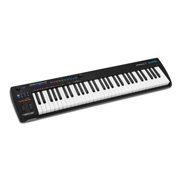 MIDIキーボード 61鍵 ネクター Nektar Technology Impact GXP61 61鍵盤 USB MIDI コントローラー キーボード
