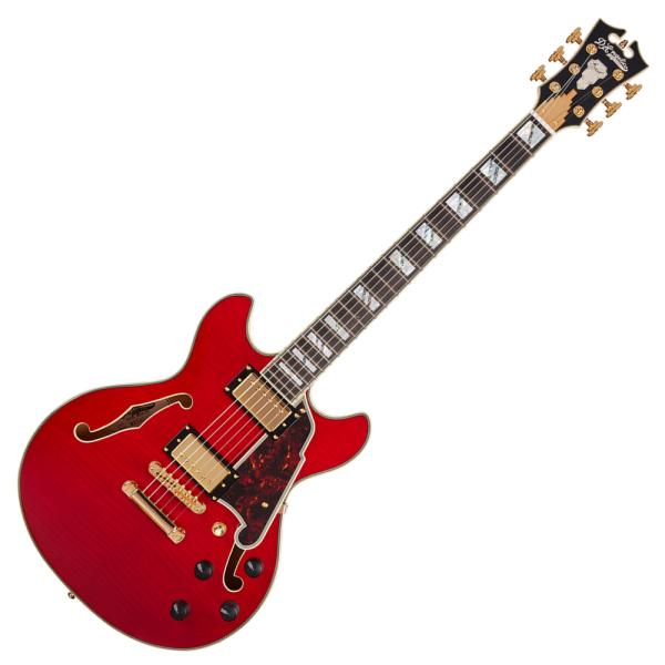 D'Angelico Excel Mini DC Trans Cherry GLM^[