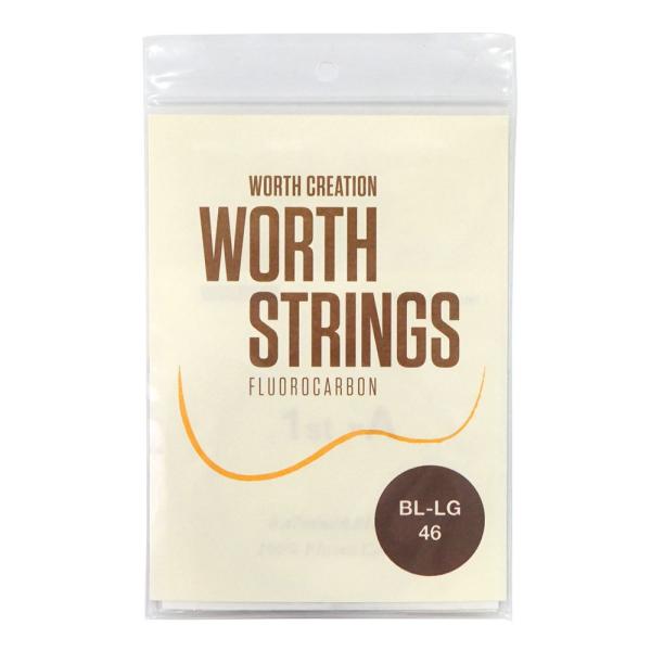 Worth Strings BL-LG Light Low-G ウクレレ弦100%フロロカーボンを使用したウクレレ弦フロロカーボンは釣り糸で使われ、伸びにくく引っ張りに強いという特性があります。屋外で使われるため耐候性に優れ、温湿度の変化に...