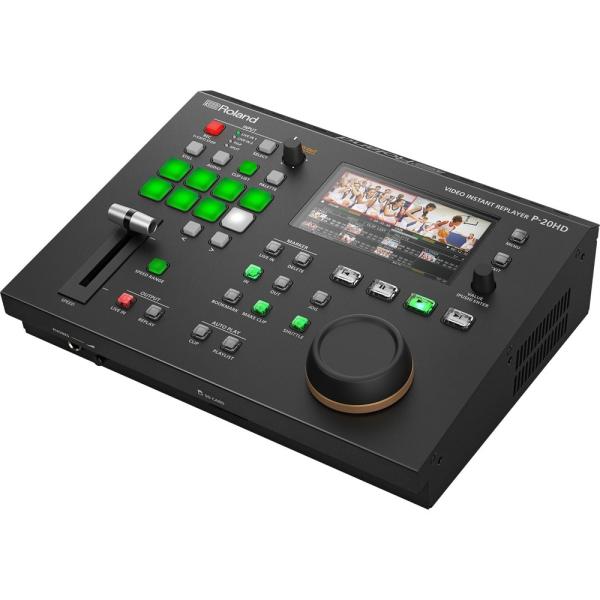 ROLAND P-20HD VIDEO INSTANT REPLAYER ビデオインスタントリプレイヤースポーツの中継や演出に最適なビデオ・インスタント・リプレイヤーこれまで、生放送のスポーツ中継でゴールが決まった瞬間の映像をスロー再生する...