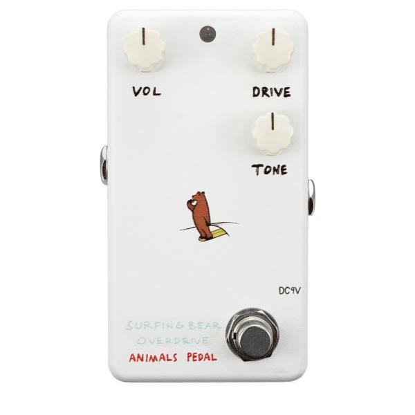 Surfing Overdrive ギターエフェクター Animals Pedal Surfing Bear Overdrive オーバードライブ ギター