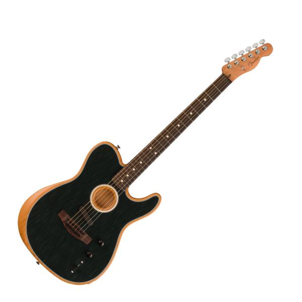 フェンダー Fender Acoustasonic Player Telecaster BRSH BK エレクトリックアコースティックギター アコスタソニック default