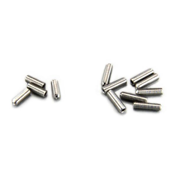 Montreux Saddle height screw set metric Stainless 12 No.9251 弦高調整用イモネジ※ギターパーツの取り扱いには、相応の技術と知識が必要になります。自己責任にて取り扱い可能な方のみ、ご...