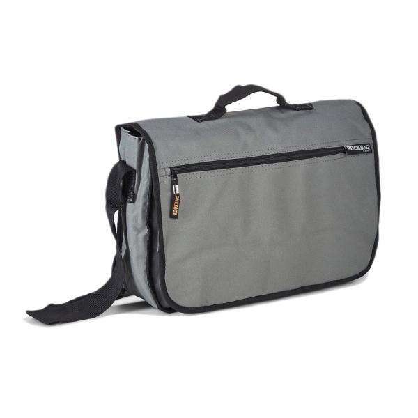 RockBag by WARWICK RBG 29003 NoteSchoBG Note School Bag ノートスクールバッグ・しっかりとした耐水性のあるRokTex表面材・カラー：グレー・ソフトパッドと黒のライニング材・厚紙で補強さ...