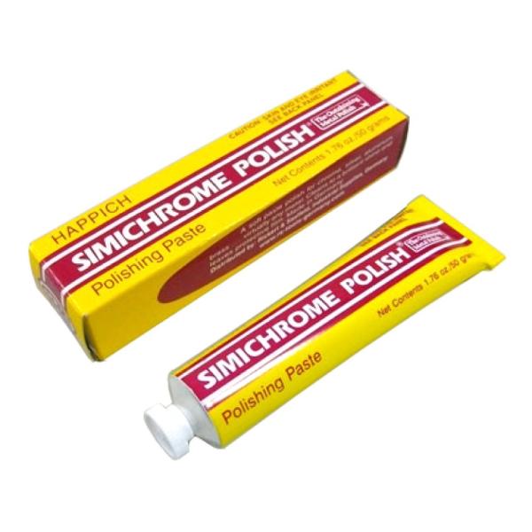 Happich SIMICHROME POLISH ポリッシュ 金属磨き剤※シミクローム・ポリッシュでギターのパーツをクリーニングする場合、ネックやボディの木地、ゴムパーツに付着しないよう細心の注意を払ってご使用下さい。またメッキ面にご使用...