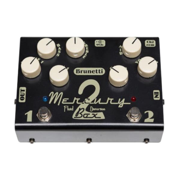 Brunetti MERCURY BOX オーバードライブ ディストーション Brunetti MERCURY BOX オーバードライブ ディストーション