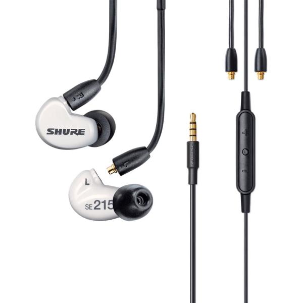 SHURE（シュア） シュアー イヤホン SHURE SE215DYWH+UNI-A AONIC 215