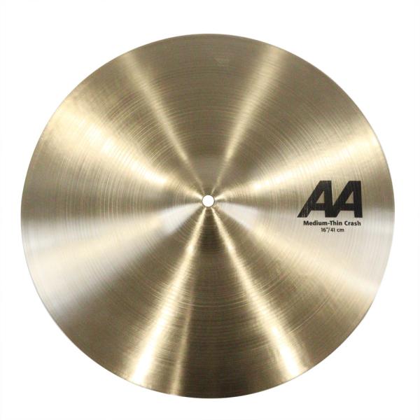 セイビアン シンバル クラッシュ 16インチ SABIAN AA-16MTC AA MEDIUM THIN CRASH 16" クラッシュシンバル ミディアムシンクラッシュ