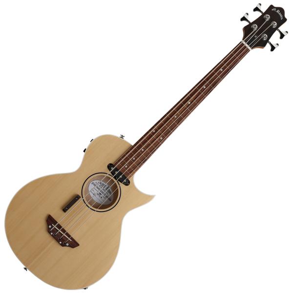 ベース Grass Roots G-AC-BASS-FL GrassRoots G-AC-BASS-FL Natural Satin 薄胴 フレットレス