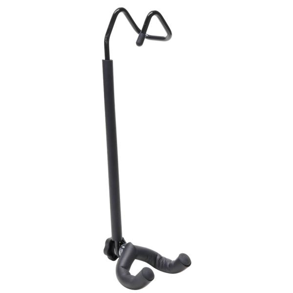 ギターハンガー 吊り下げ型 キクタニ KIKUTANI GA-150W ギタースタンド 壁掛け。楽器本体をクローゼットやハンガーラックなどに吊るして収納可能なギターハンガーです。