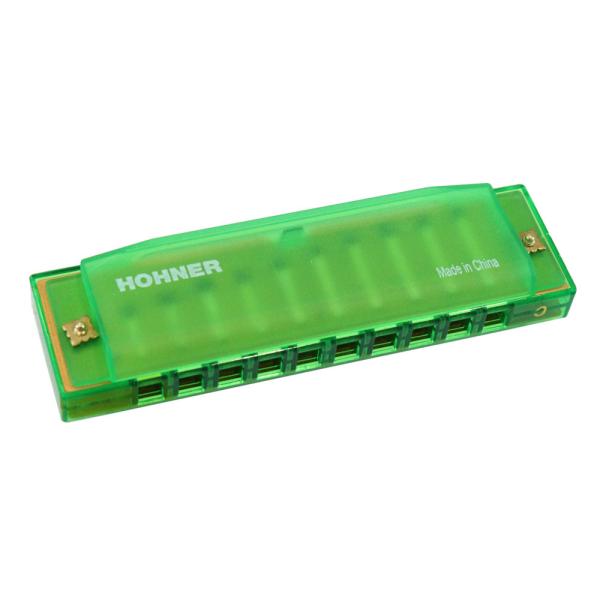 ホーナー ハーモニカ 初心者向け HOHNER TRANSLUCENT HARP GN プラスチックハーモニカ ※商品の性格上、不良品以外の返品および交換はお受け出来ません。お間違いの無いようご確認の上、ご注文頂けますようお願いいたします。...