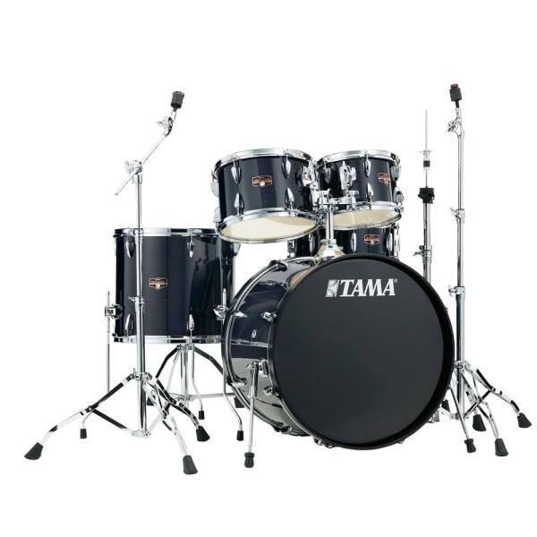 TAMA ドラムセット IMPERIALSTAR IP52H6-HBK シンバル無し 22"バスドラムセット タマ