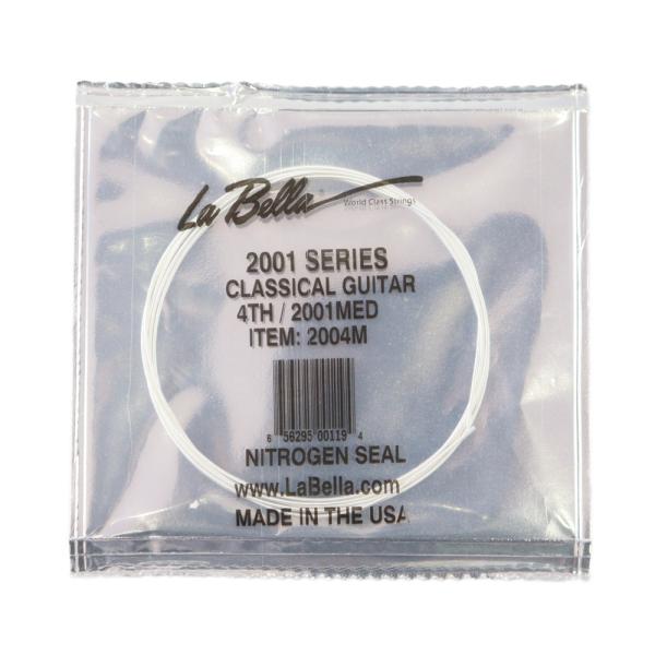 ラベラ 弦 La Bella 2001 Medium Tension 4弦 0.0285 クラシックギターバラ弦 ギター 弦 バラ売り。2001シリーズLA BELLAが誇る世界的スタンダード弦「2001」シリーズ。イタリア発祥、ニューヨー...